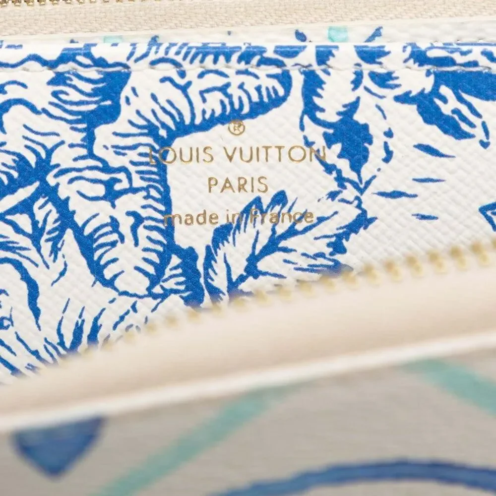 Louis Vuitton Zippy Wallet Monogram Tile